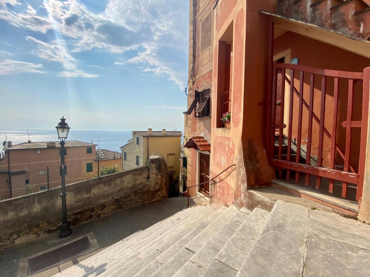 Casaviva - Elegante Casa Con Dehors A Camogli Lejlighed Eksteriør billede
