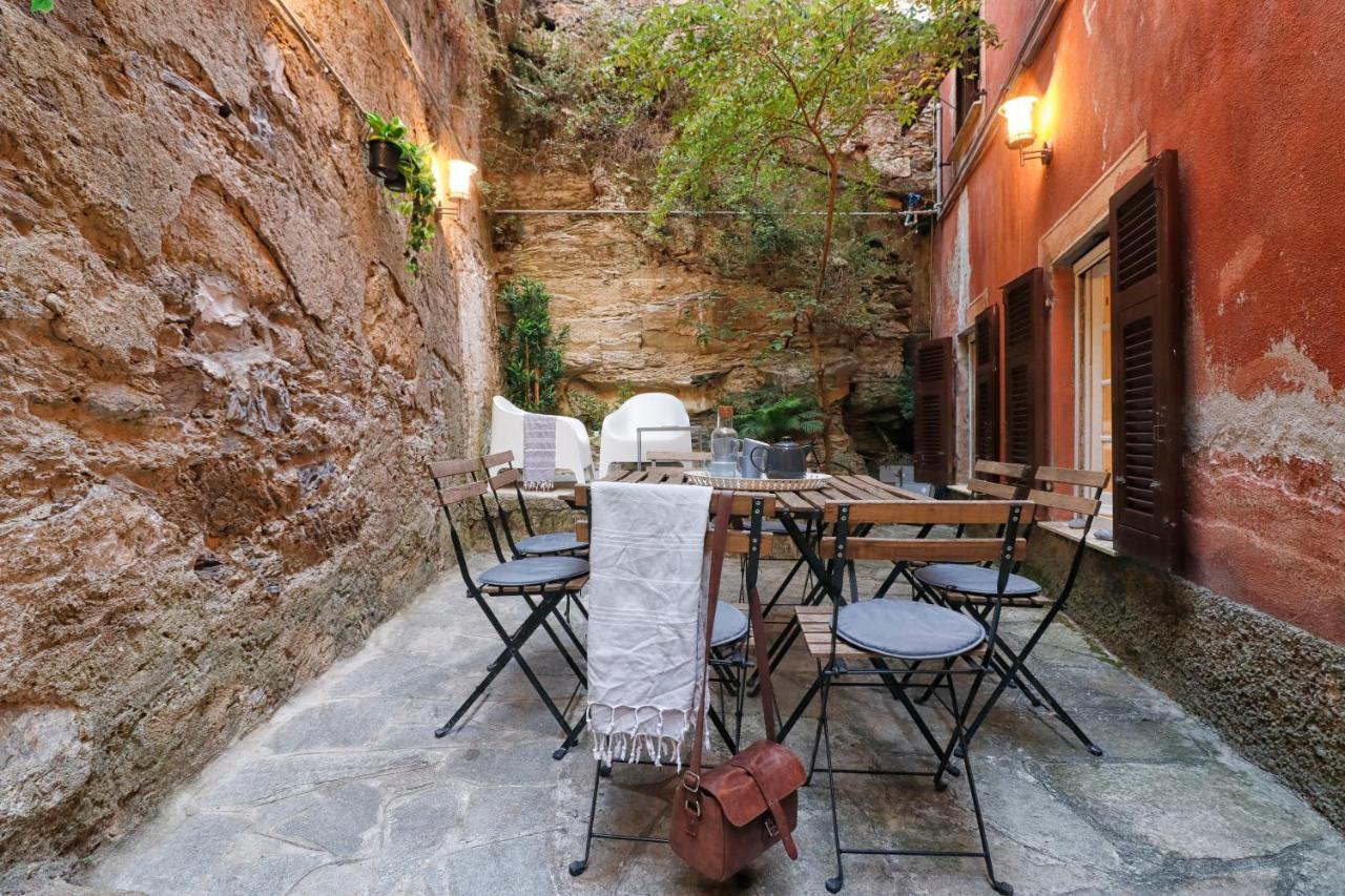 Casaviva - Elegante Casa Con Dehors A Camogli Lejlighed Eksteriør billede